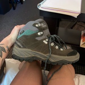 Scarpa hiking boots!